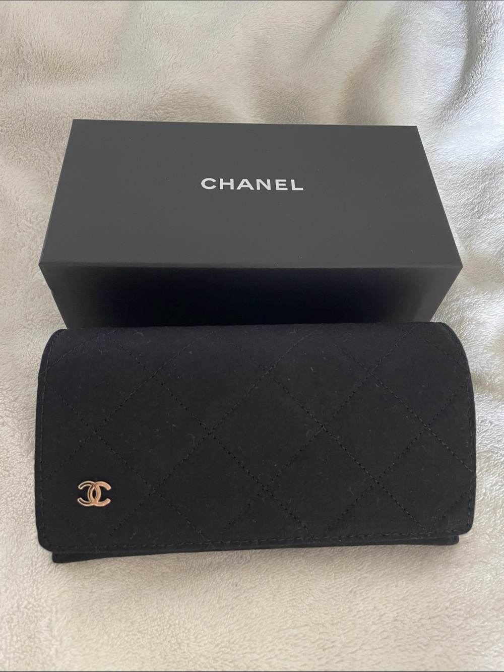 Chanel sunglasses case & box